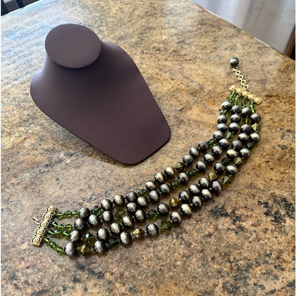 4 Strand Beaded Necklace - Picture 5 of 5